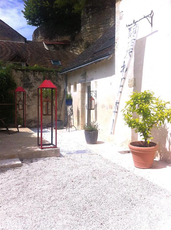 Troglodyte Loft Bed & Breakfast Thoré-la-Rochette Exterior photo